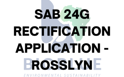 SAB S24G Rectification Application – Rosslyn
